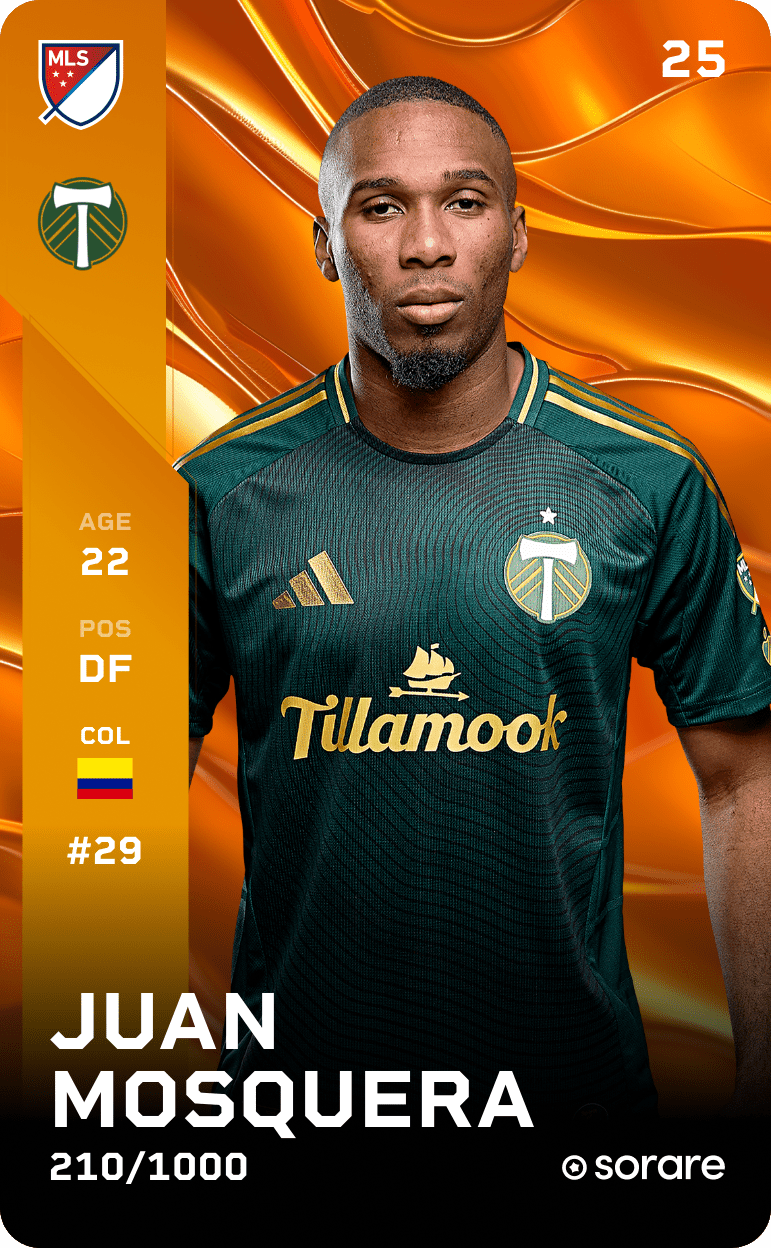 Juan Mosquera 2025-26 • Limited 210/1000