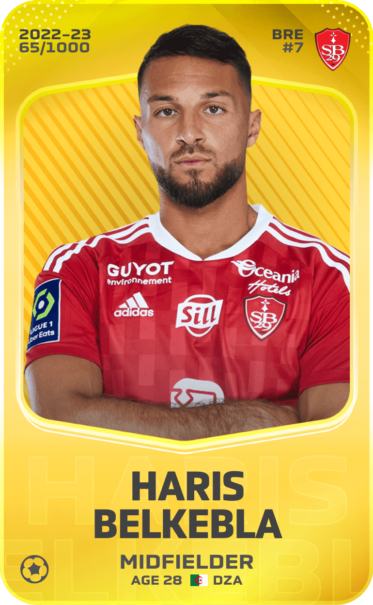 Haris Belkebla 2022-23 • Limited 65/1000