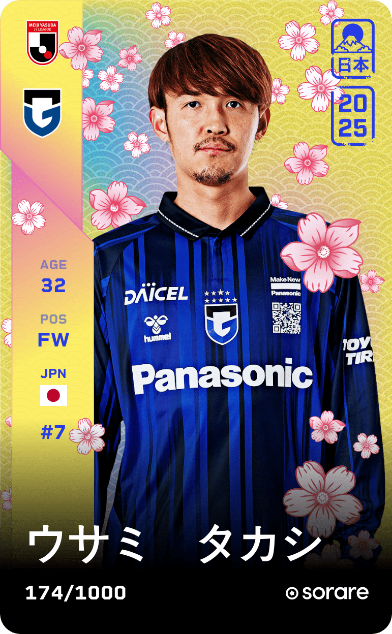 Takashi Usami 2025-26 • Limited 174/1000