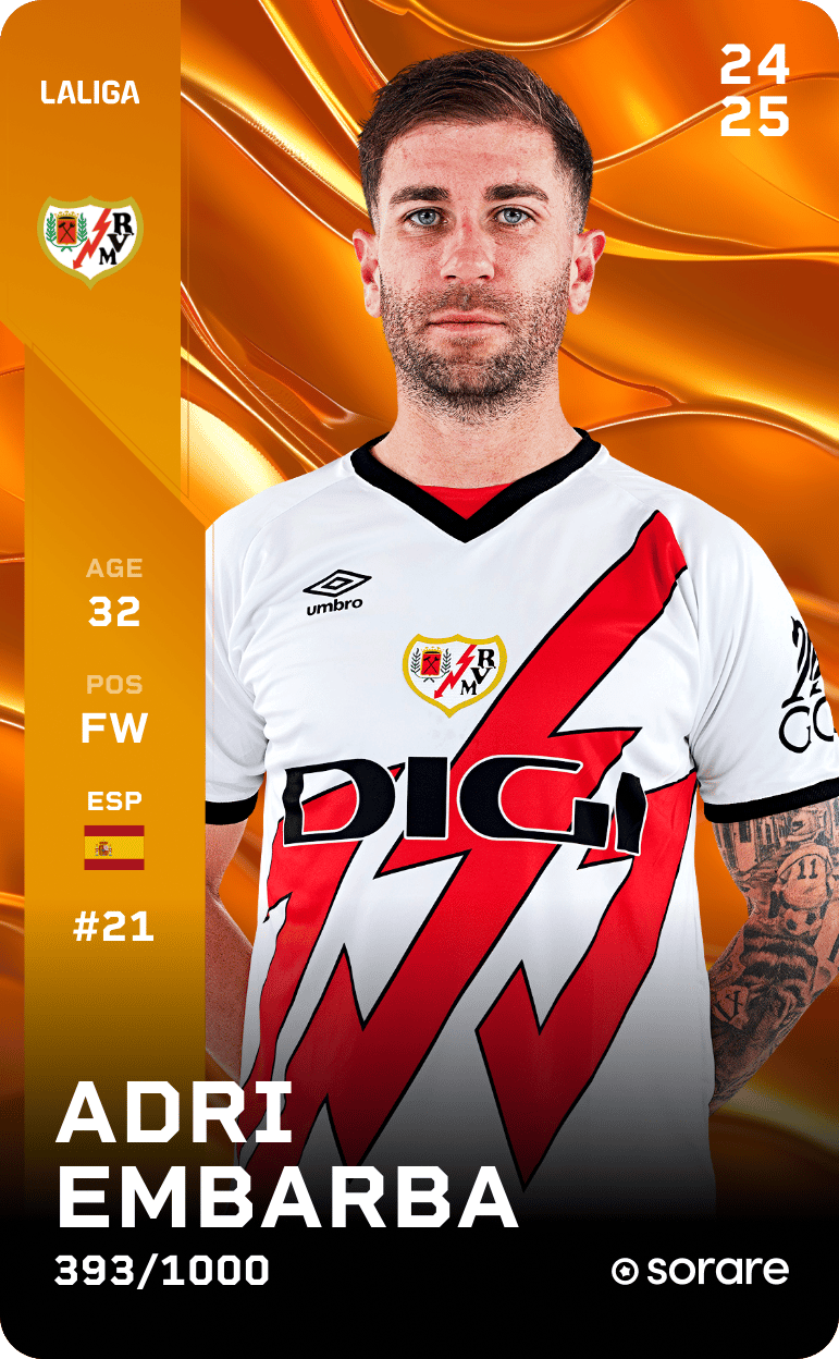Adrián Embarba 2024-25 • Limited 393/1000
