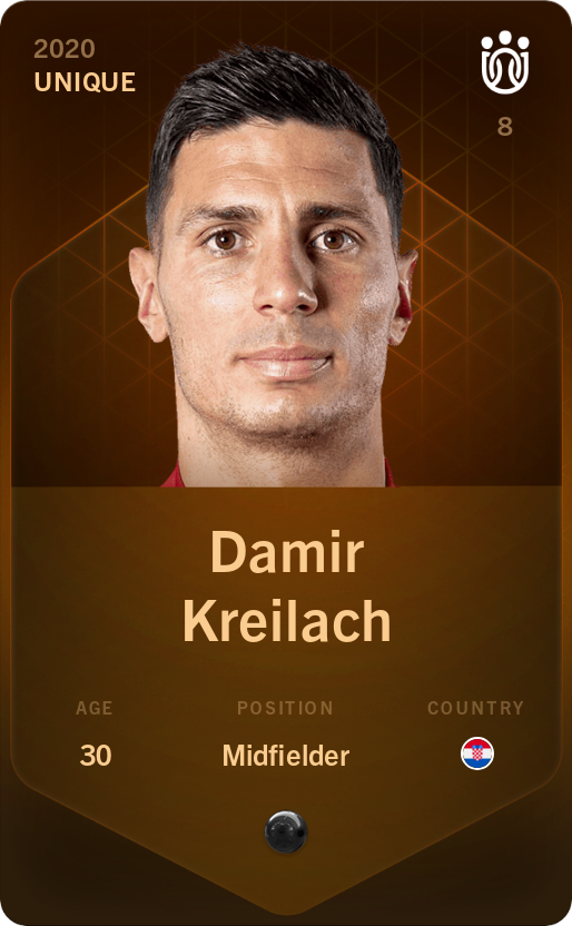 Sorare - Sorare Official - Damir Kreilach 2020-21 • Unique - NFT # 47469117585653162768373766930557043268983603760561298139226611791832474524049