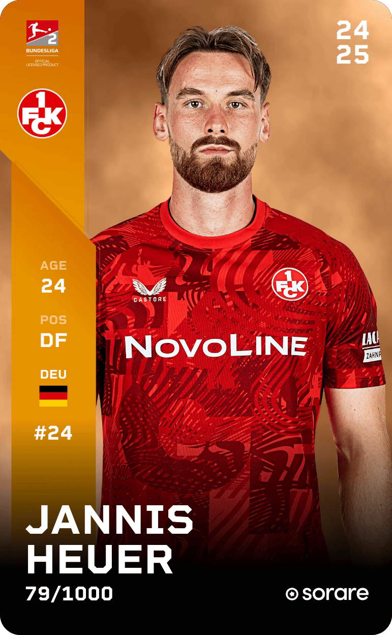 Jannis Heuer 2024-25 • Limited 79/1000