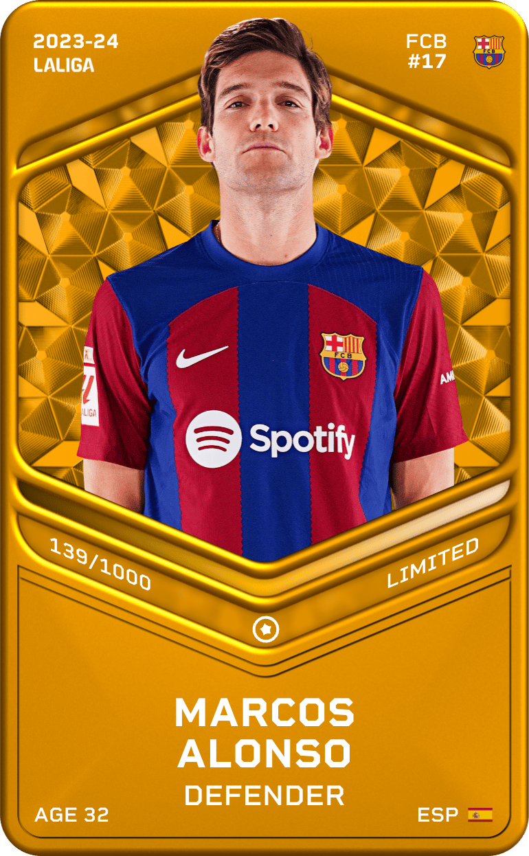 Marcos Alonso 2023-24 • Limited 139/1000