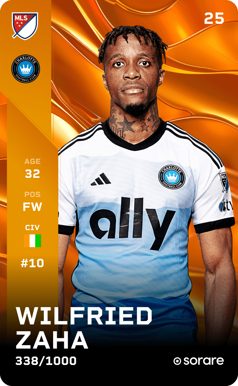 Wilfried Zaha 2025-26 • Limited 338/1000