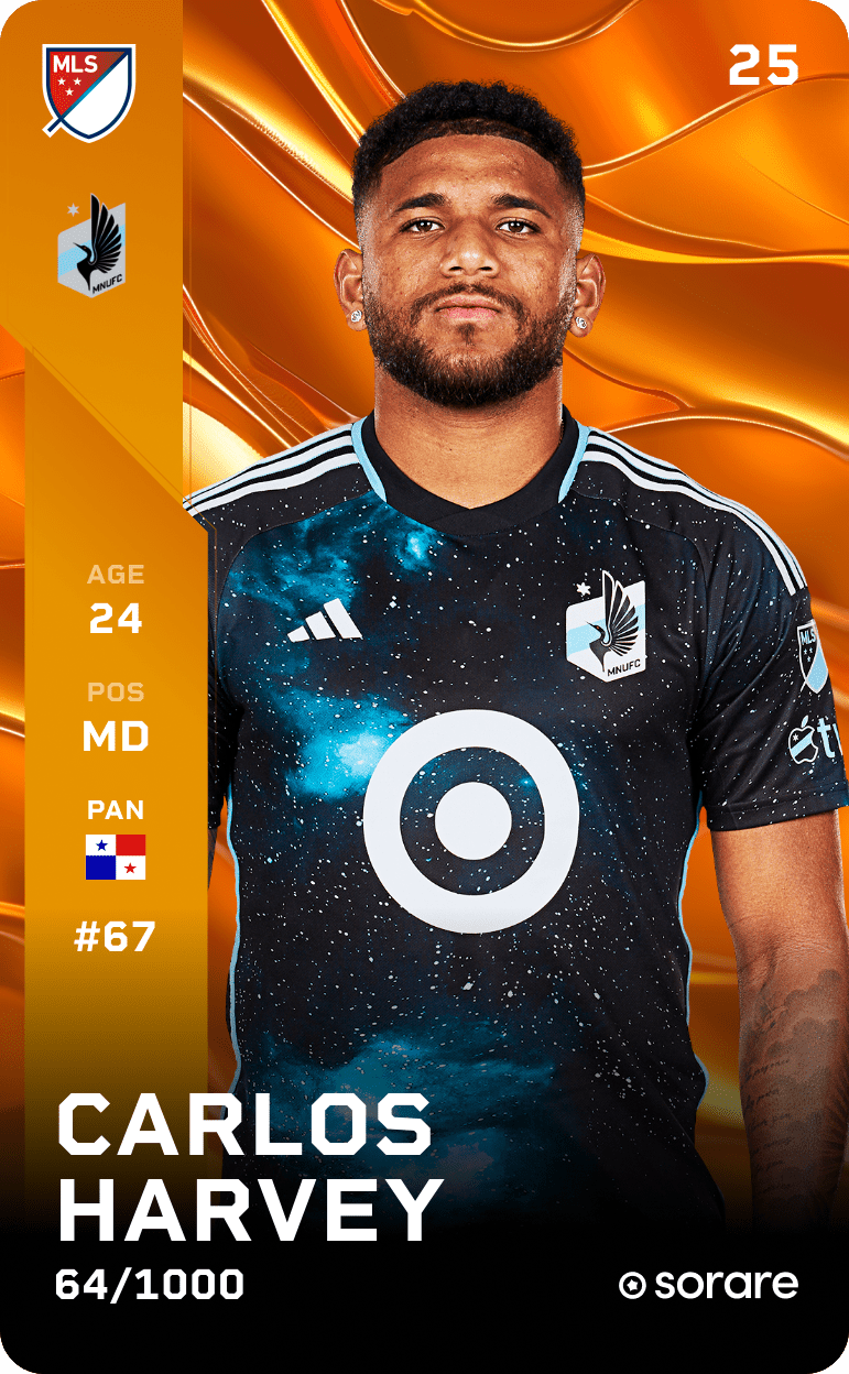 Carlos Harvey 2025-26 • Limited 64/1000