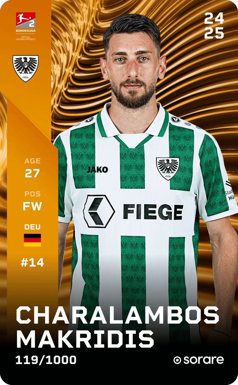 Charalambos Makridis 2024-25 • Limited 119/1000