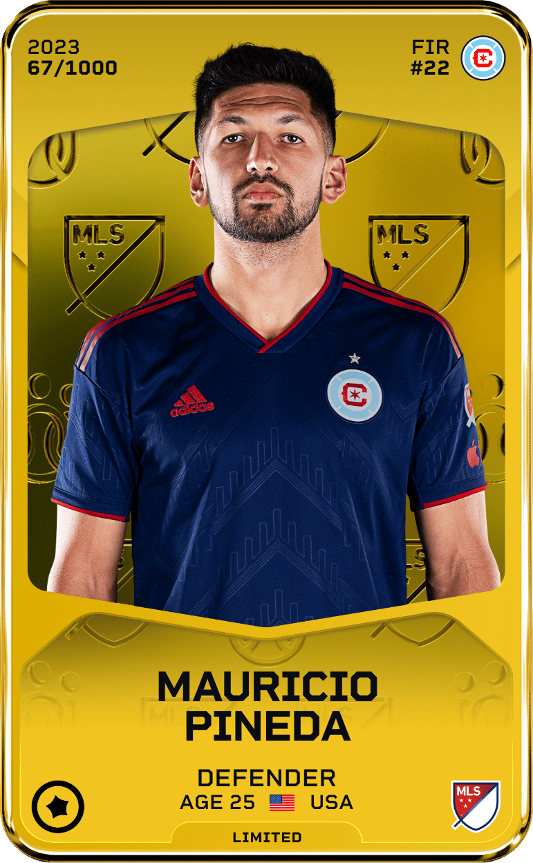 Mauricio Pineda 2023-24 • Limited 67/1000