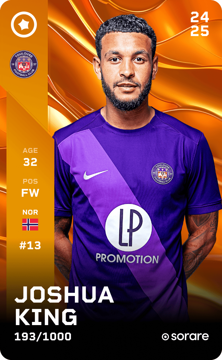 Joshua King 2024-25 • Limited 193/1000