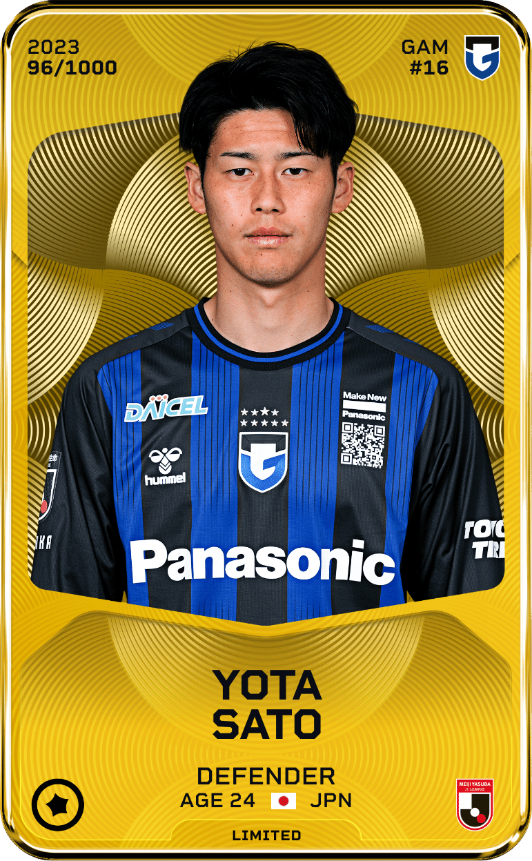 Yota Sato 2023-24 • Limited 96/1000