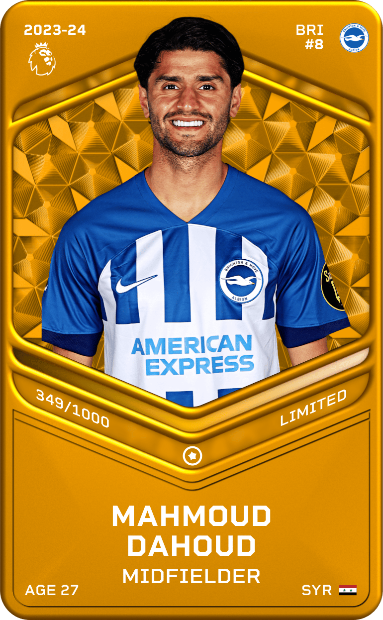 Mahmoud Dahoud 2023-24 • Limited 349/1000