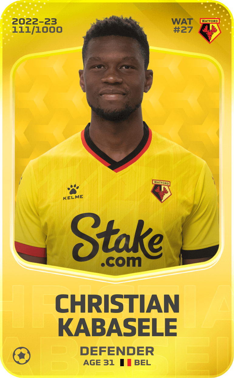 Christian Kabasele 2022-23 • Limited 111/1000