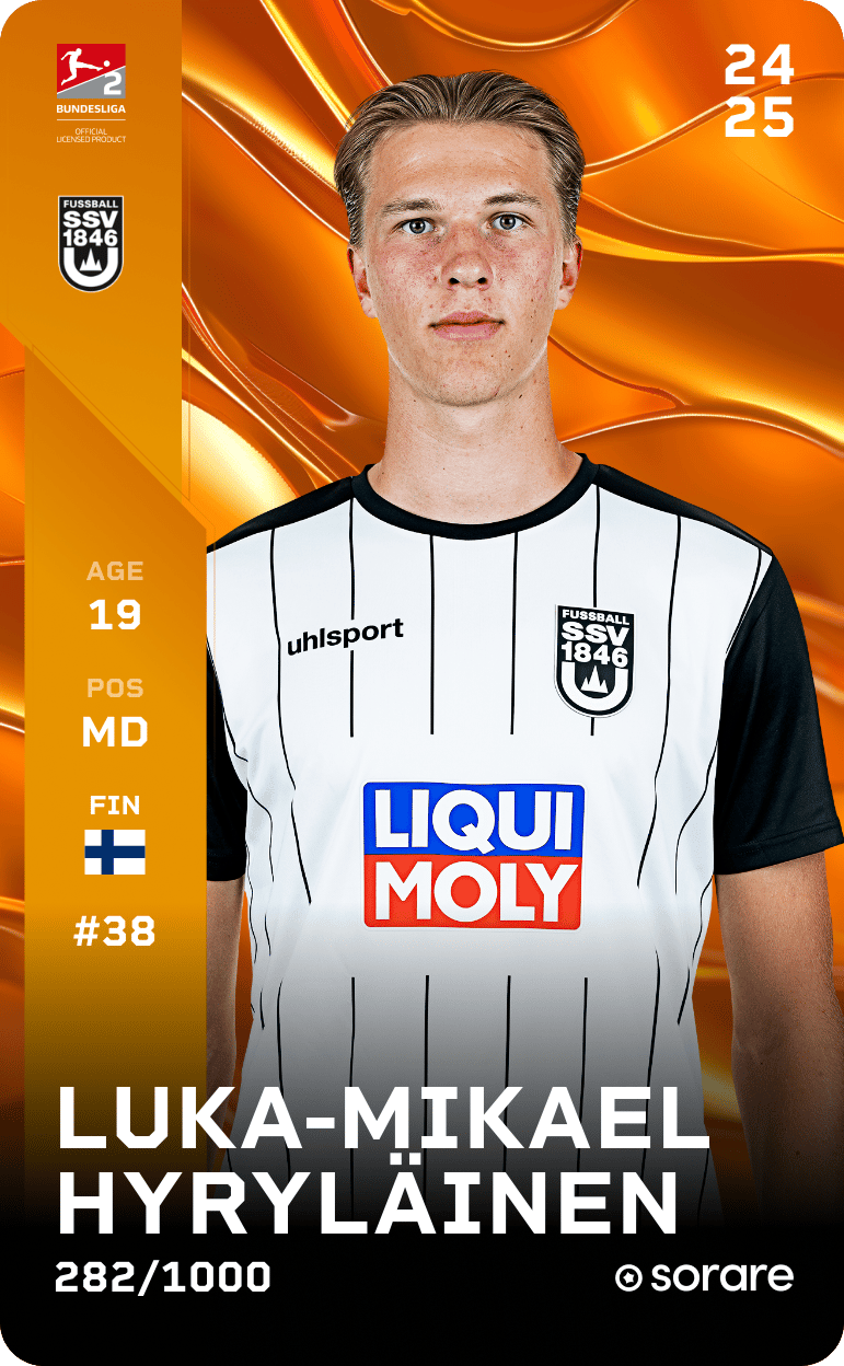 Luka-Mikael Hyryläinen 2024-25 • Limited 282/1000