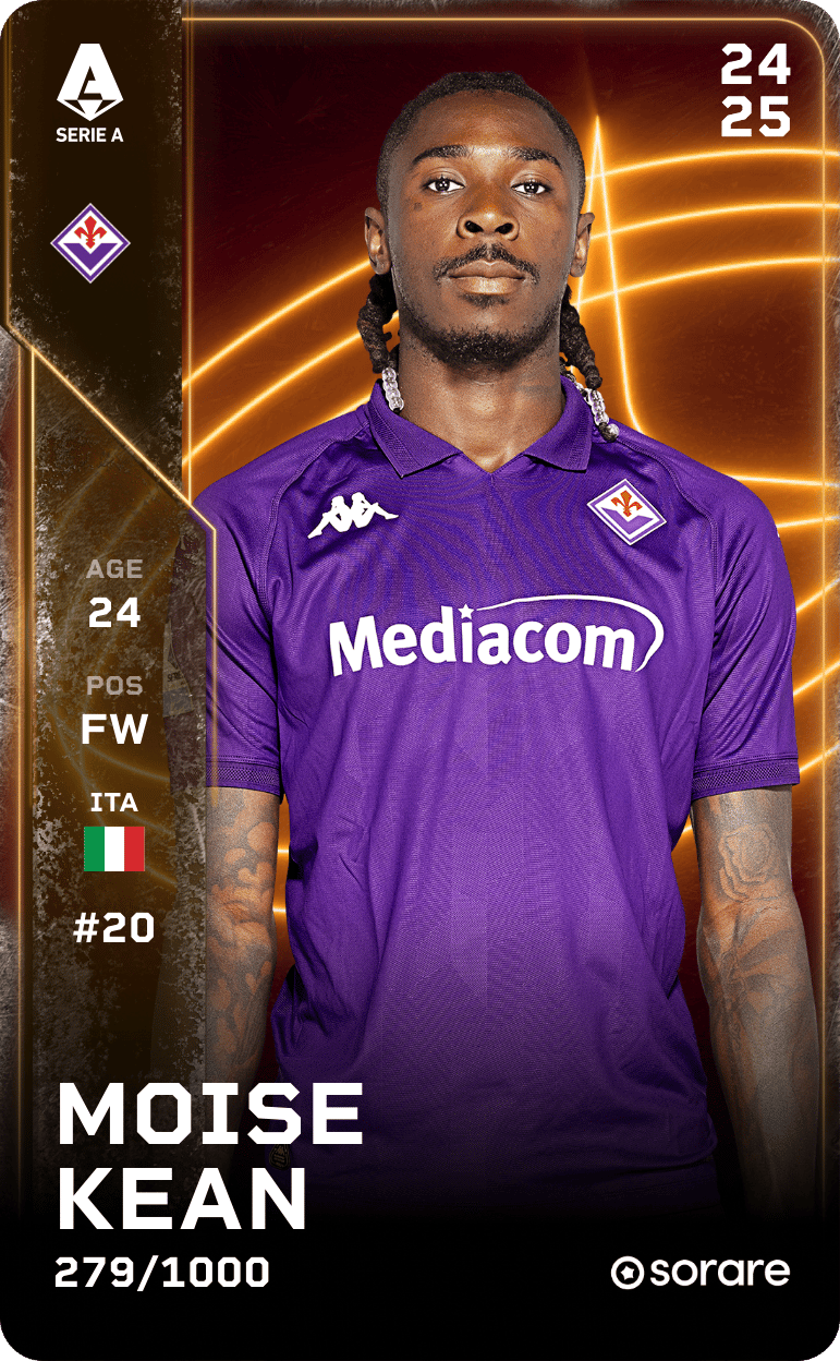 Moise Kean 2024-25 • Limited 279/1000