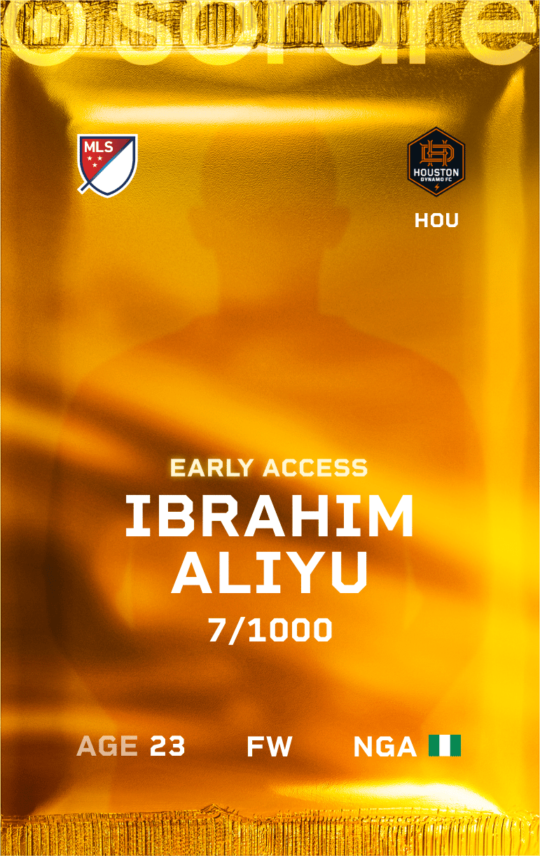 Aliyu Ibrahim 2025-26 • Limited 7/1000