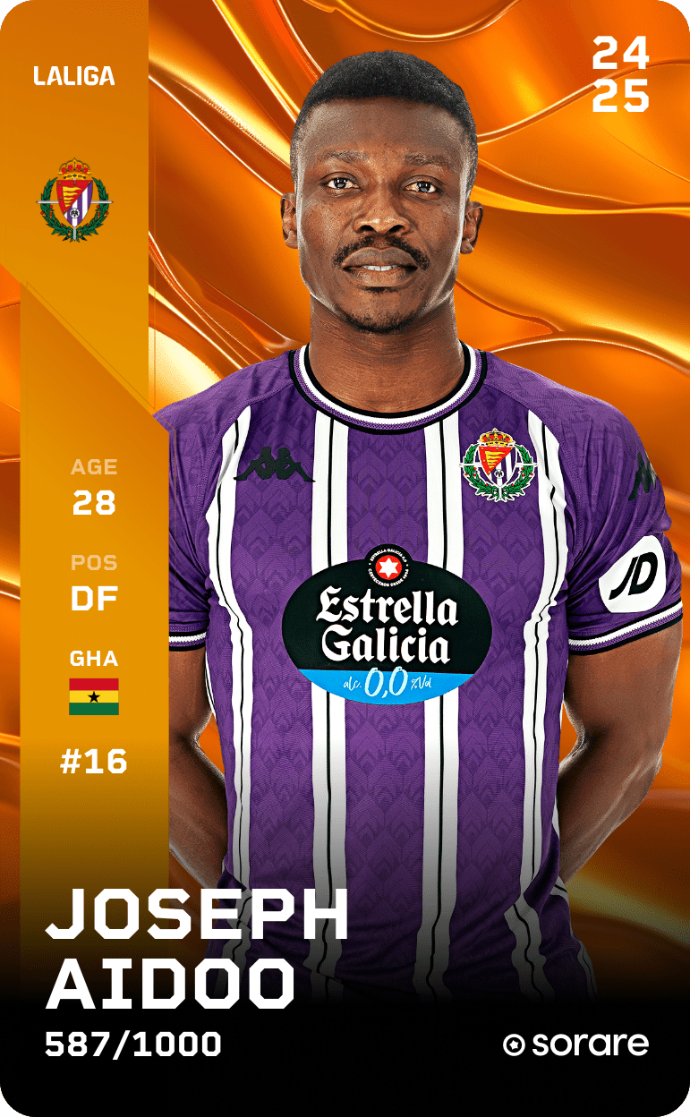 Joseph Aidoo 2024-25 • Limited 587/1000