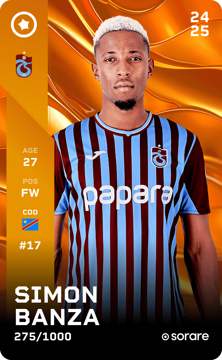 Simon Banza 2024-25 • Limited 275/1000