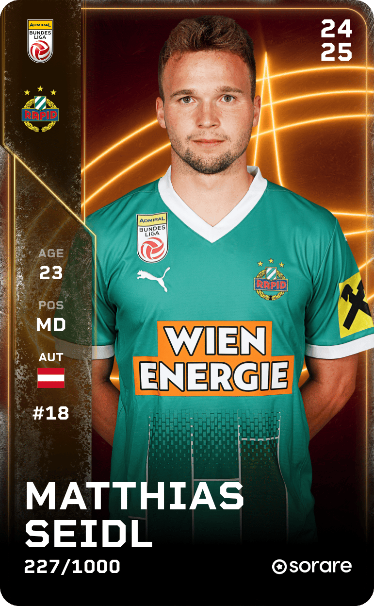 Matthias Seidl 2024-25 • Limited 227/1000