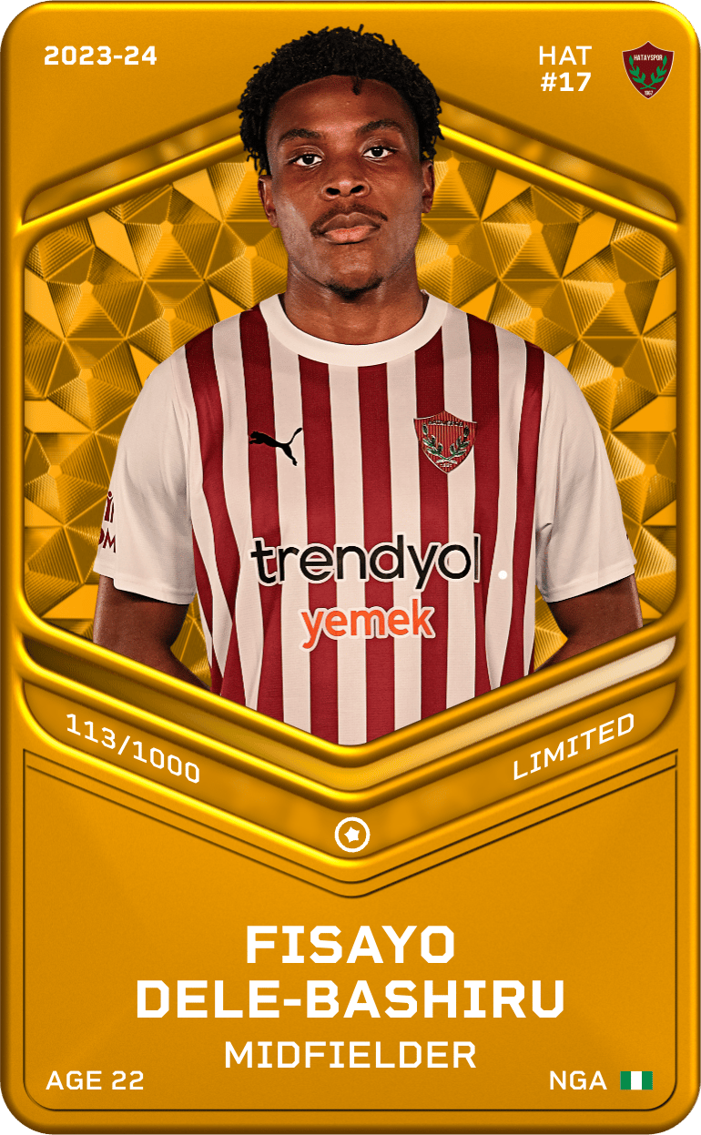 Fisayo Dele-Bashiru 2023-24 • Limited 113/1000