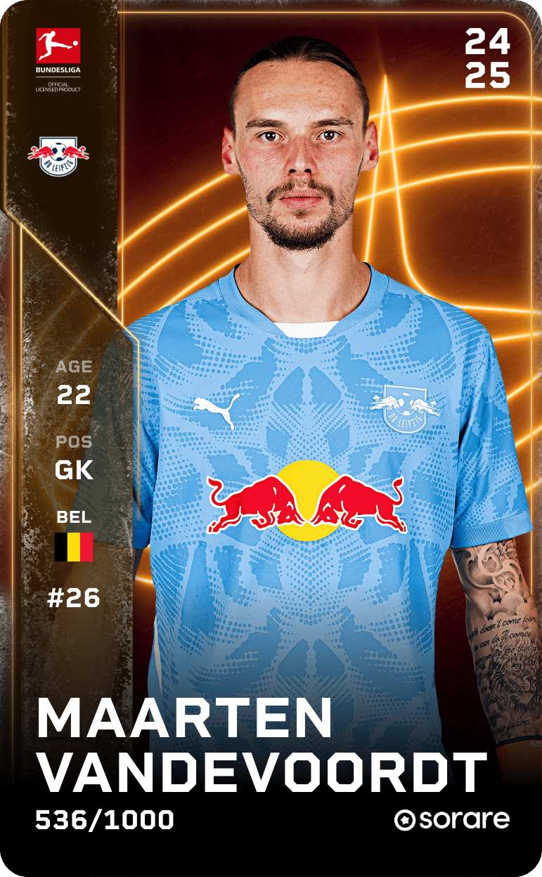 Maarten Vandevoordt 2024-25 • Limited 536/1000