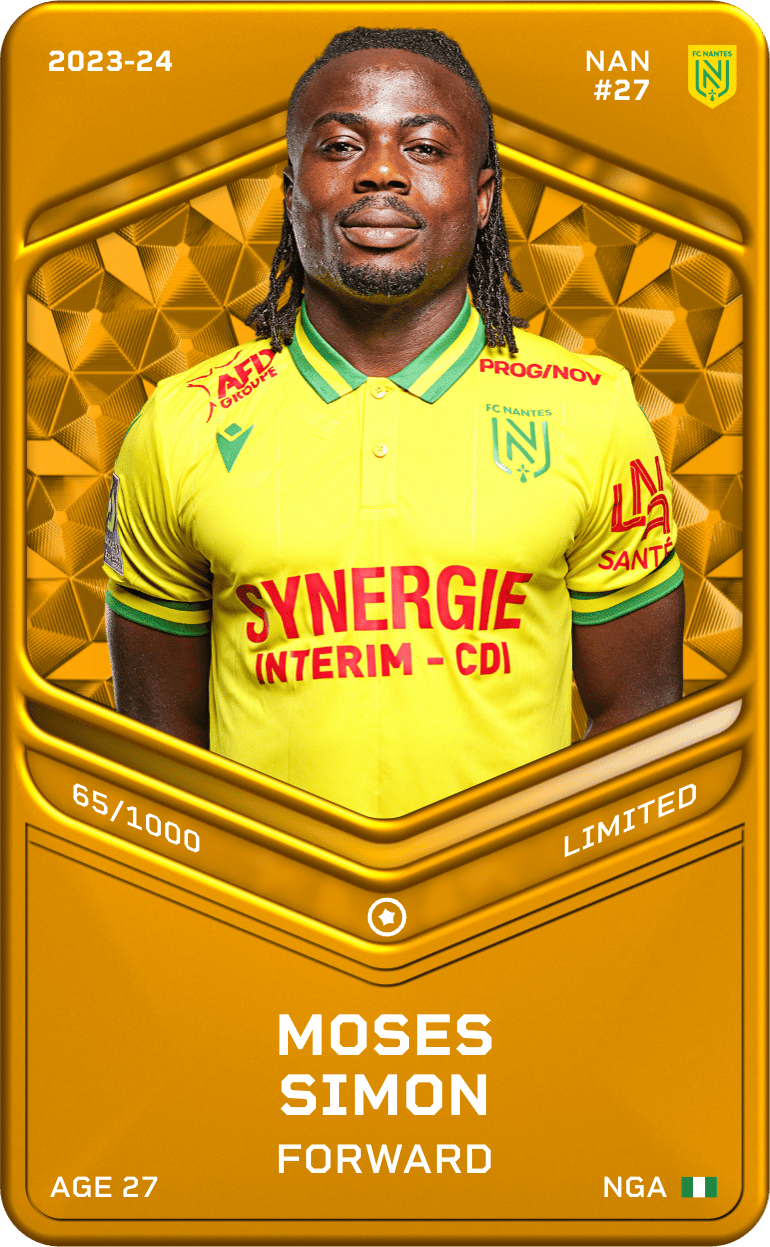Moses Simon 2023-24 • Limited 65/1000