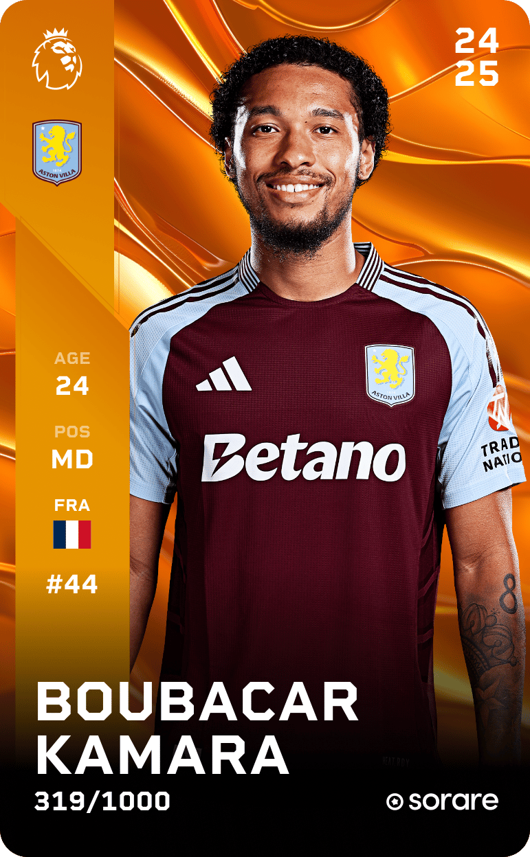 Boubacar Kamara 2024-25 • Limited 319/1000
