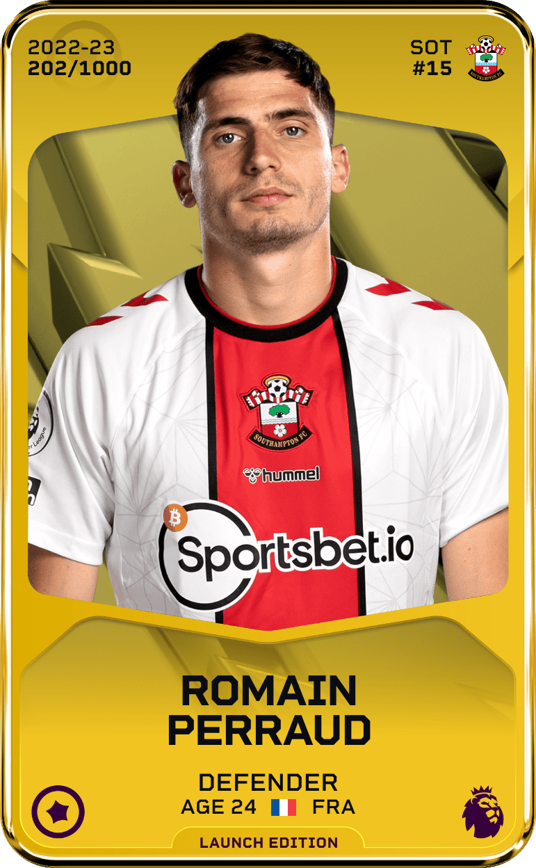 Romain Perraud 2022-23 • Limited 202/1000