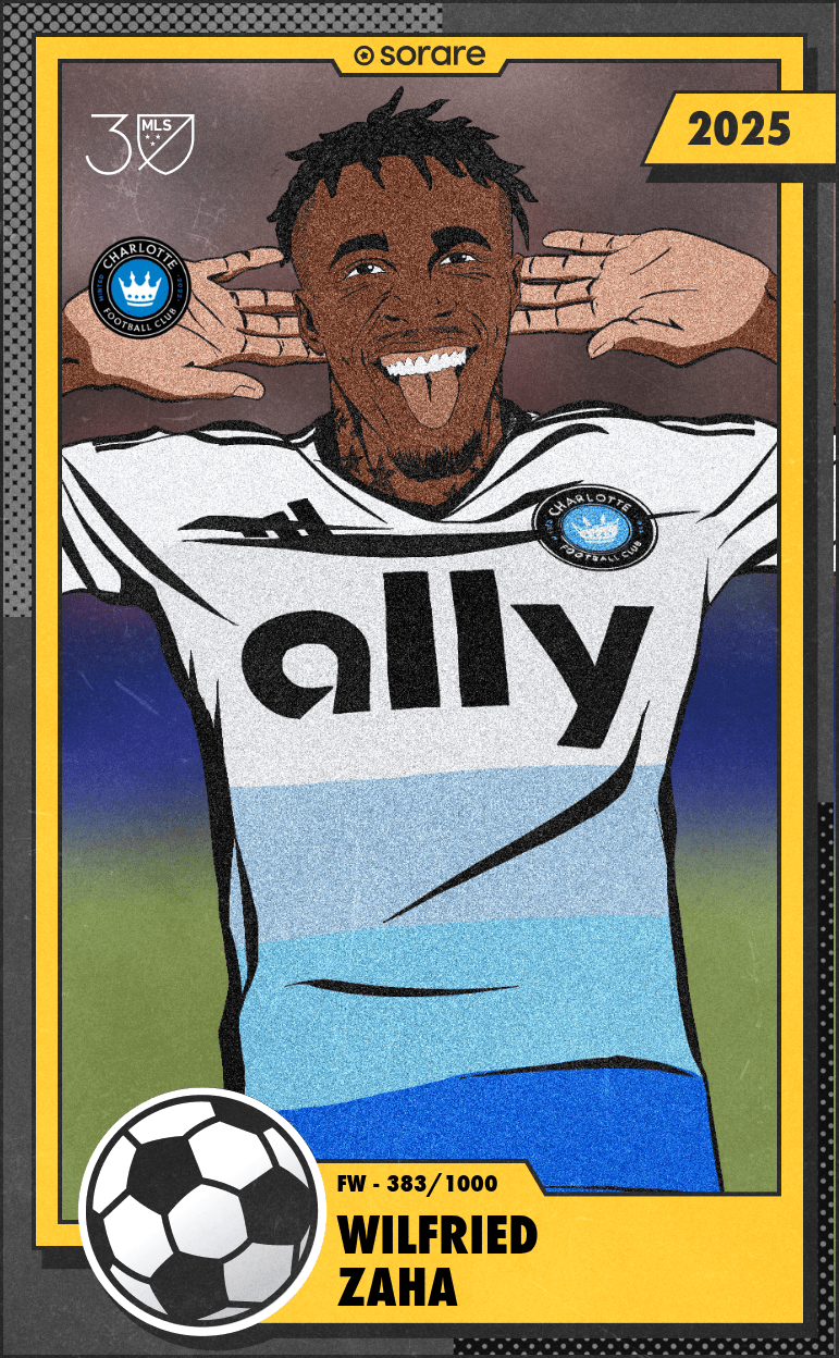 Wilfried Zaha 2025-26 • Limited 383/1000