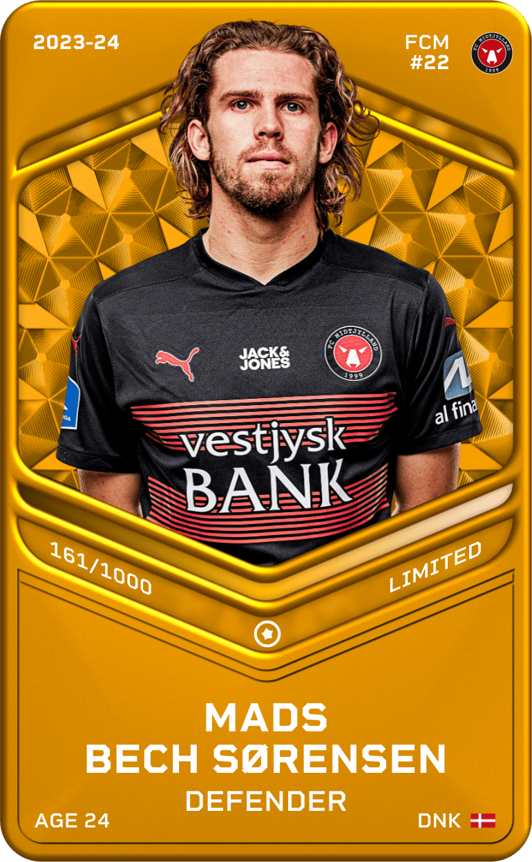 Mads Bech Sørensen 2023-24 • Limited 161/1000