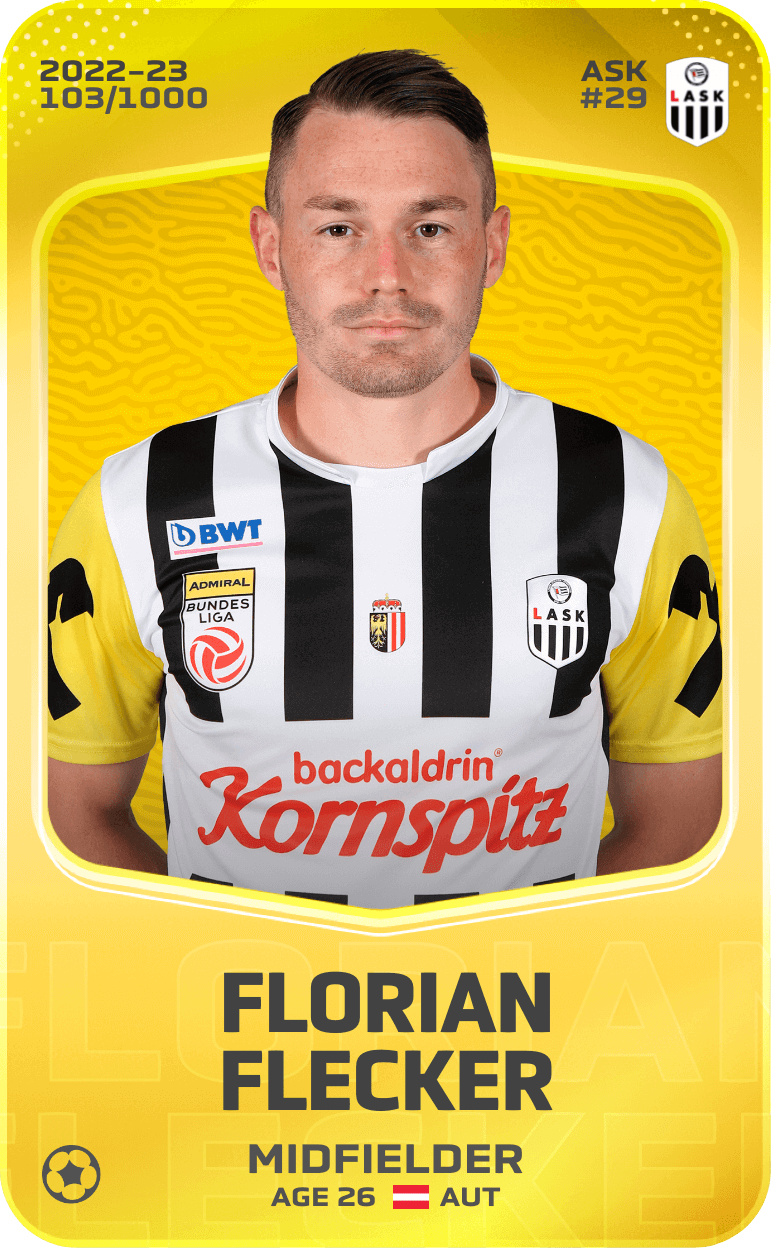 Florian Flecker 2022-23 • Limited 103/1000