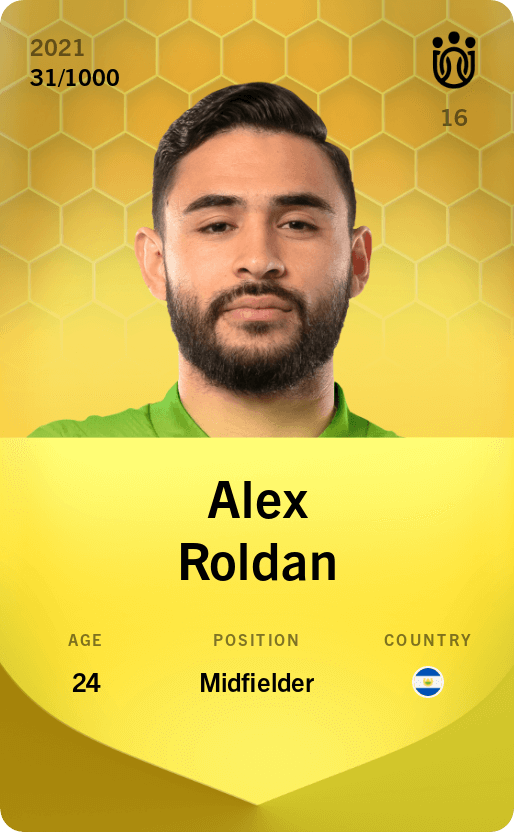 Alex Roldan 2021-22 • Limited 31/1000