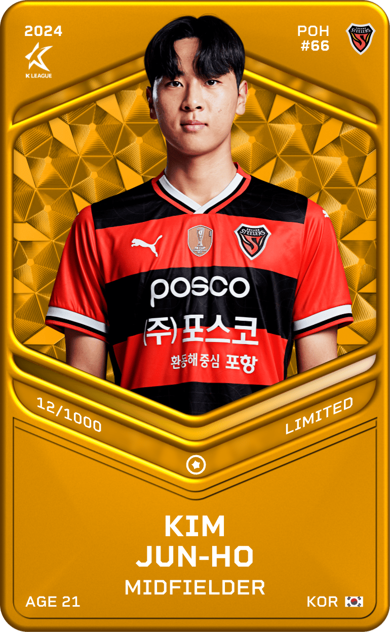 Kim Jun-Ho 2024-25 • Limited 12/1000