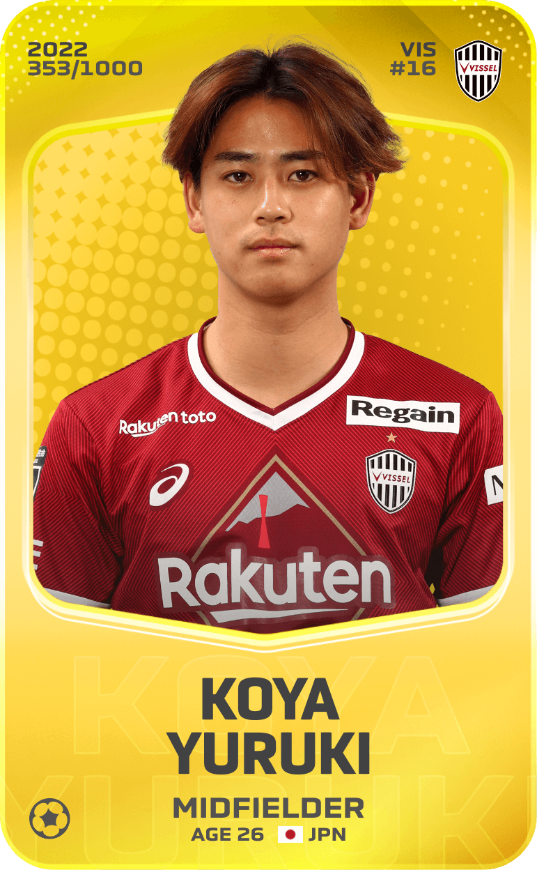Koya Yuruki 2022-23 • Limited 353/1000