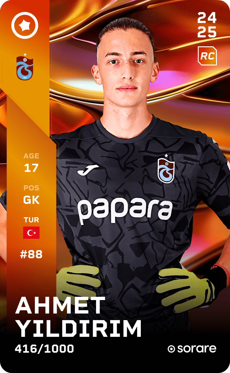 Ahmet Yıldırım 2024-25 • Limited 416/1000