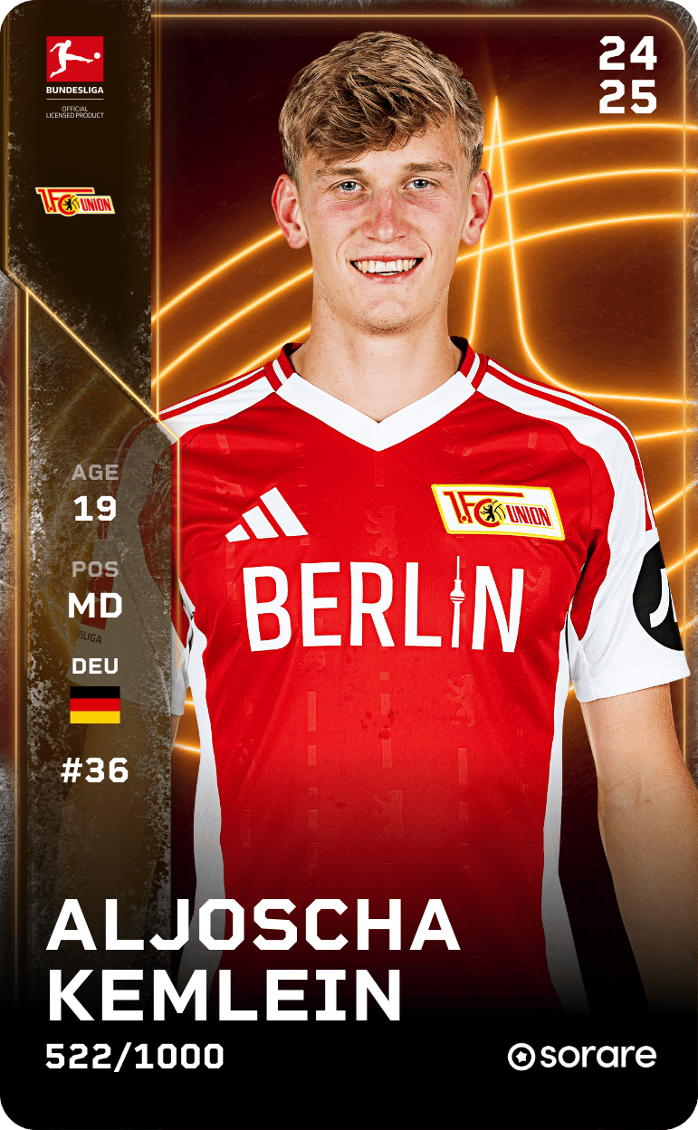 Aljoscha Kemlein 2024-25 • Limited 522/1000