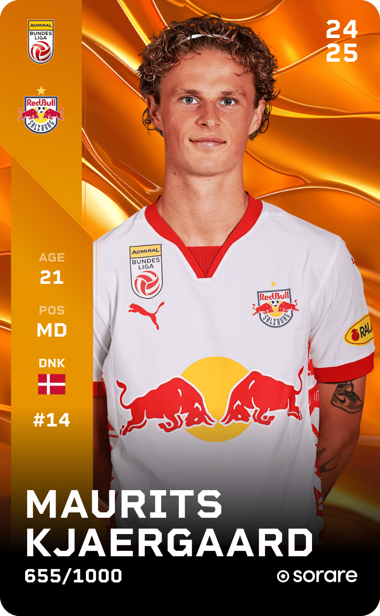 Maurits Kjærgaard 2024-25 • Limited 655/1000