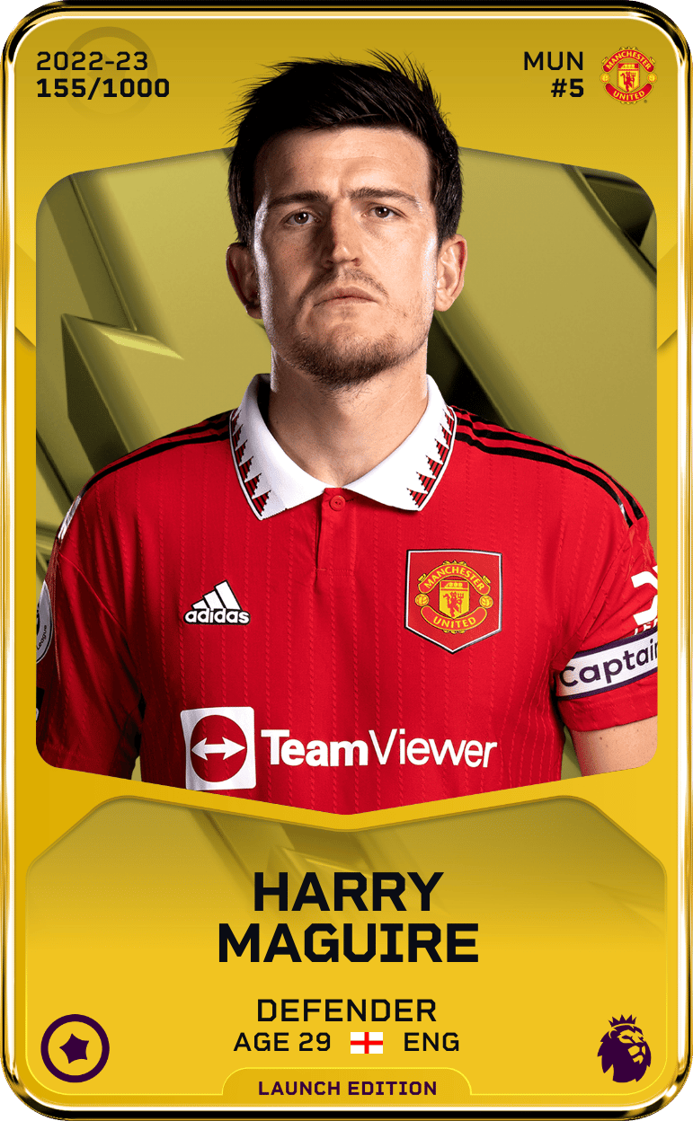Harry Maguire 2022-23 • Limited 155/1000