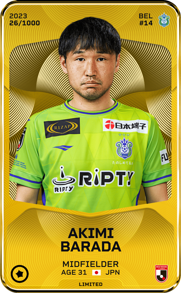 Akimi Barada 2023-24 • Limited 26/1000