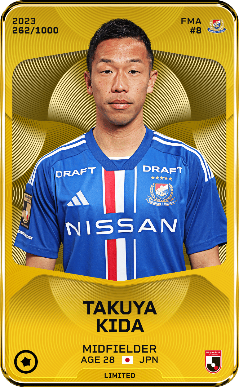 Takuya Kida 2023-24 • Limited 262/1000