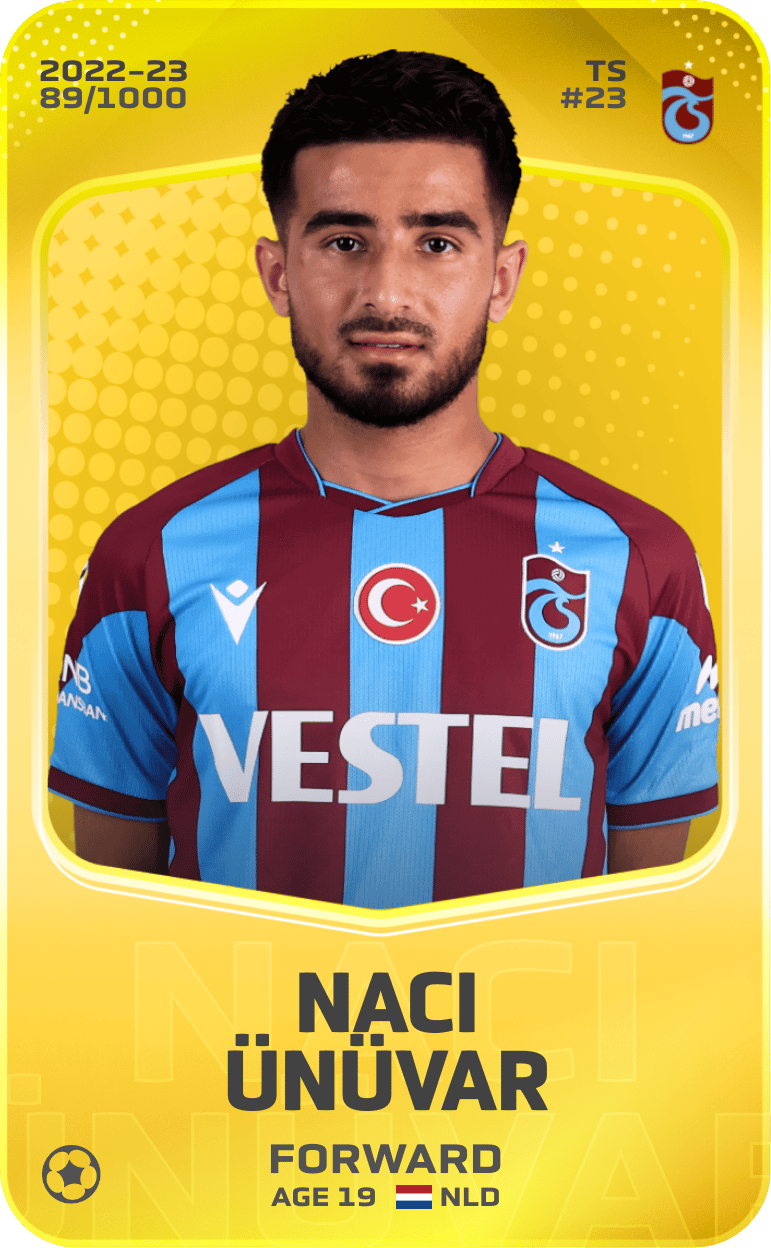 Naci Ünüvar 2022-23 • Limited 89/1000