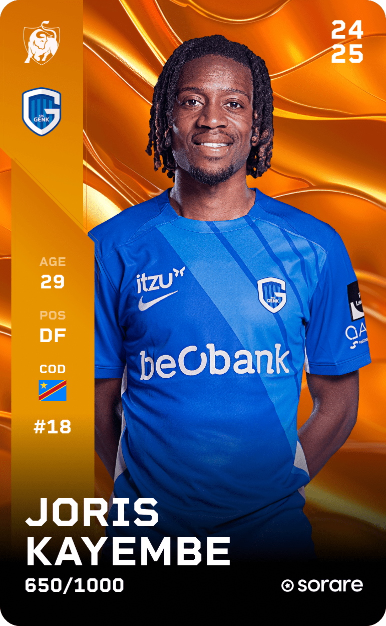 Joris Kayembe 2024-25 • Limited 650/1000