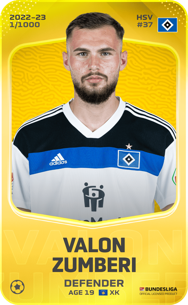 Valon Zumberi 2022-23 • Limited 1/1000