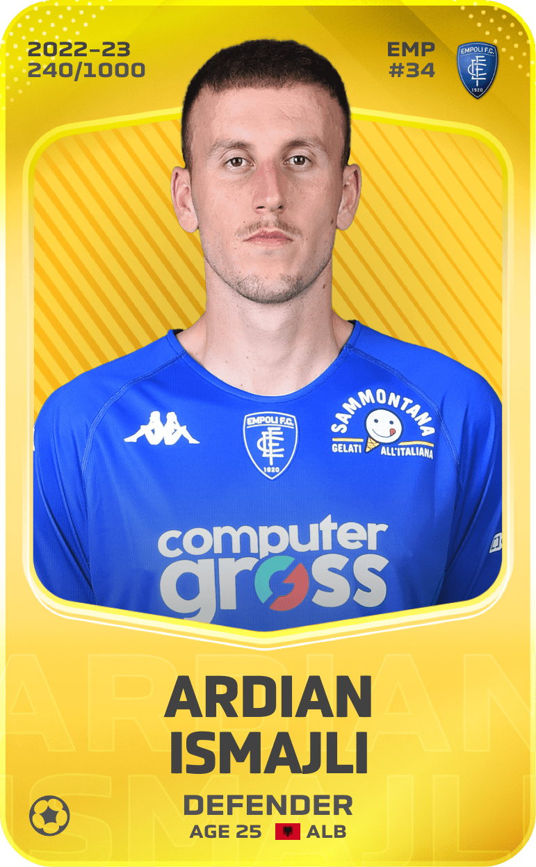 Ardian Ismajli 2022-23 • Limited 240/1000