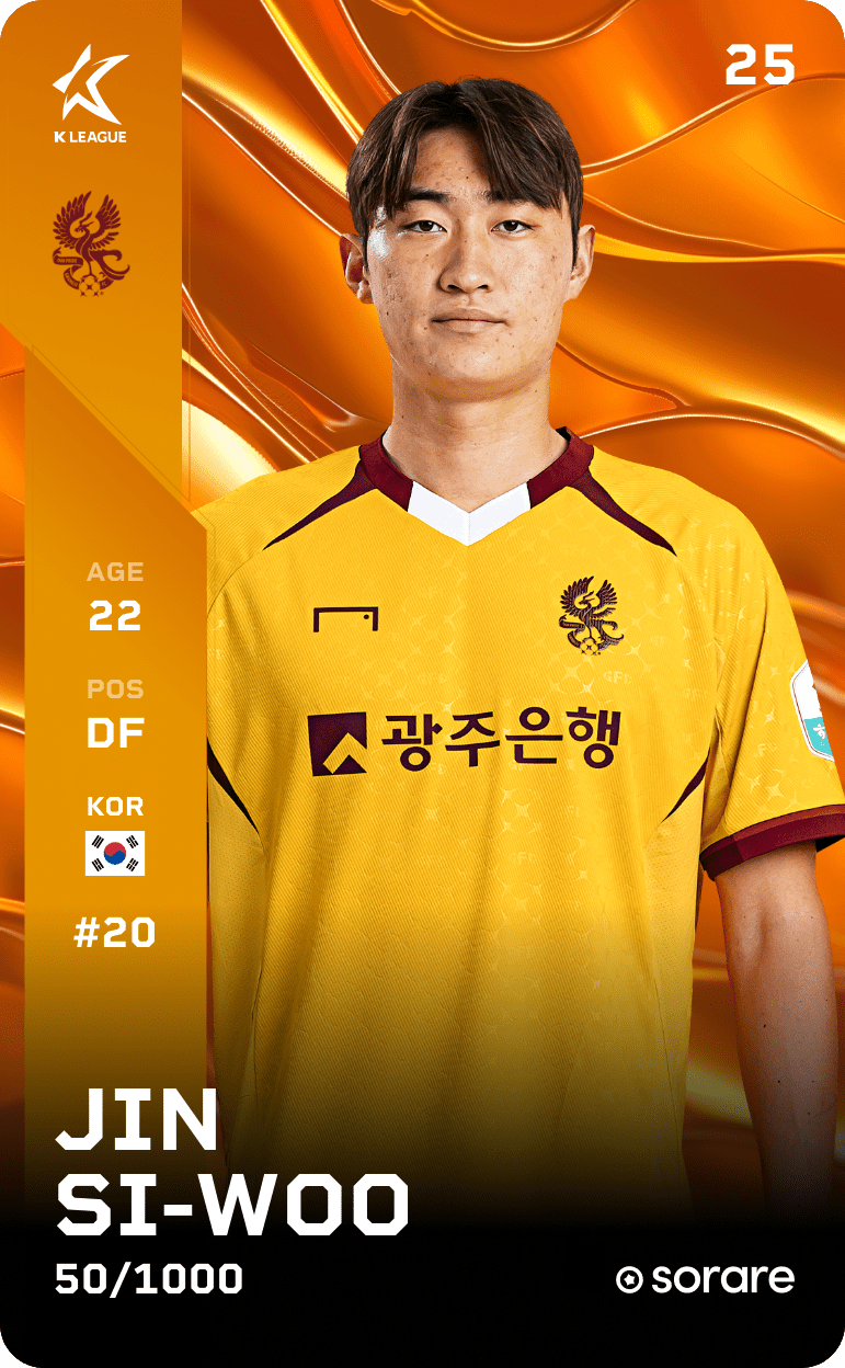 Jin Si-Woo 2025-26 • Limited 50/1000