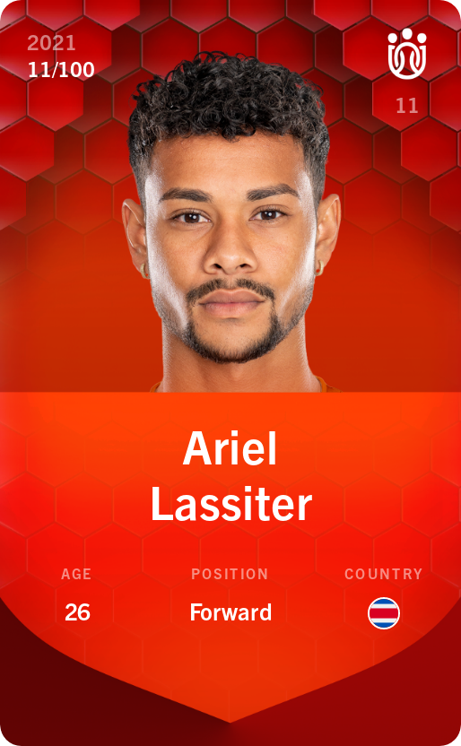Sorare - Sorare Official - Ariel Lassiter 2021-22 • Rare 11/100 - NFT # 91182605377718903332992189542795936920929067614017412770739428633241807605922