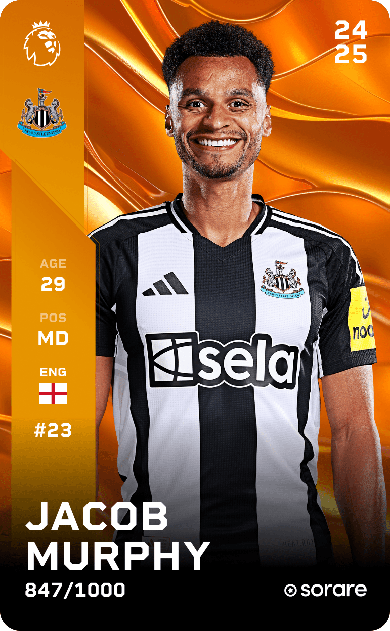 Jacob Murphy 2024-25 • Limited 847/1000