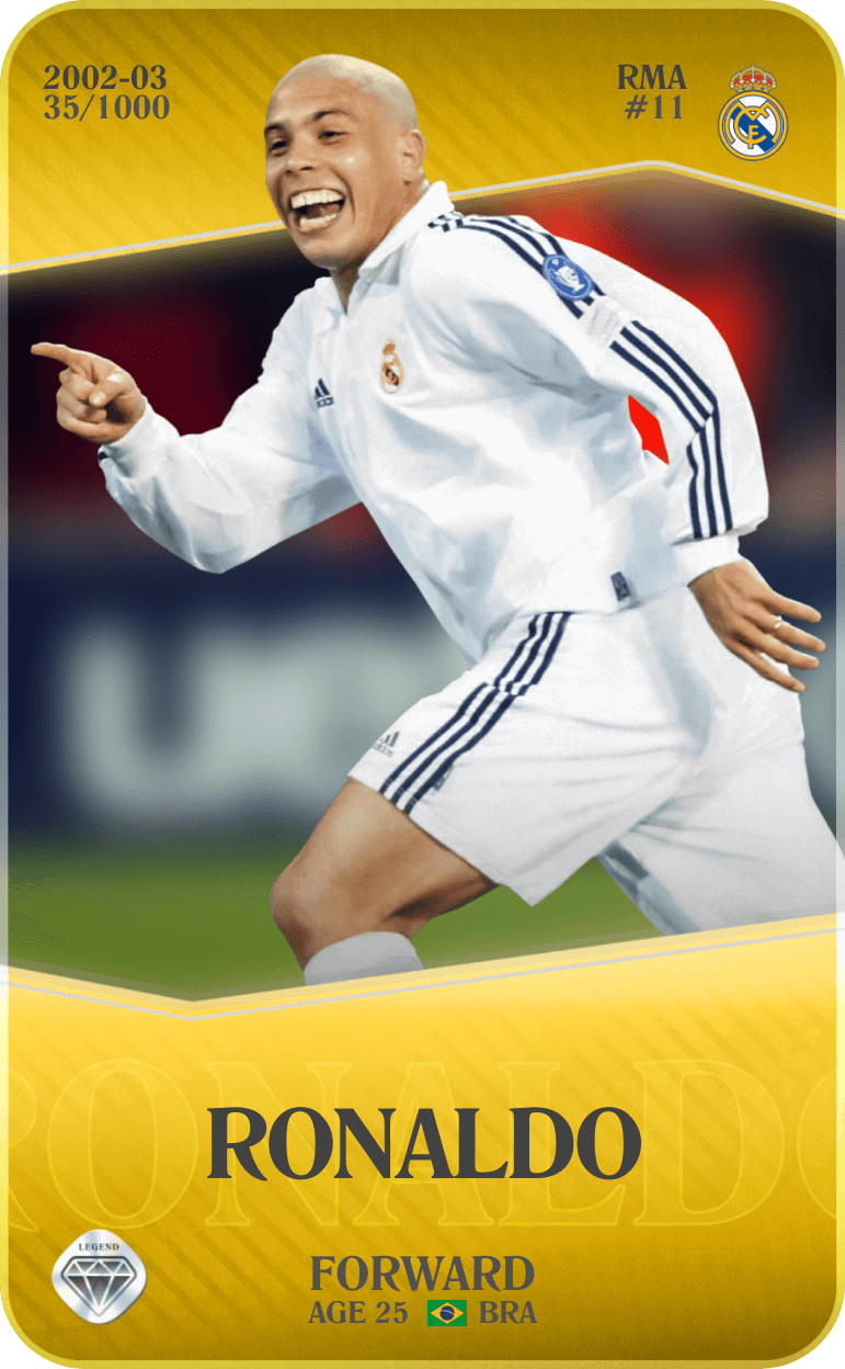 Ronaldo 2002-03 • Limited 35/1000