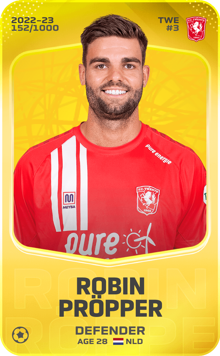 Robin Pröpper 2022-23 • Limited 152/1000