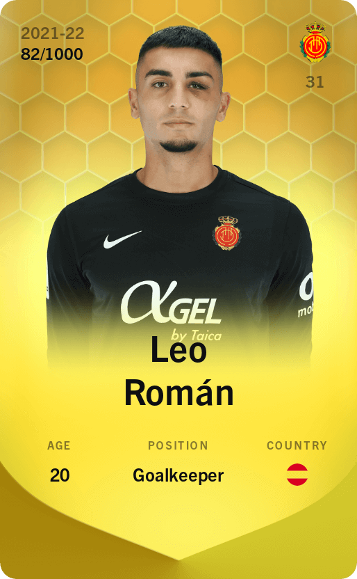 Leo Román 2021-22 • Limited 82/1000