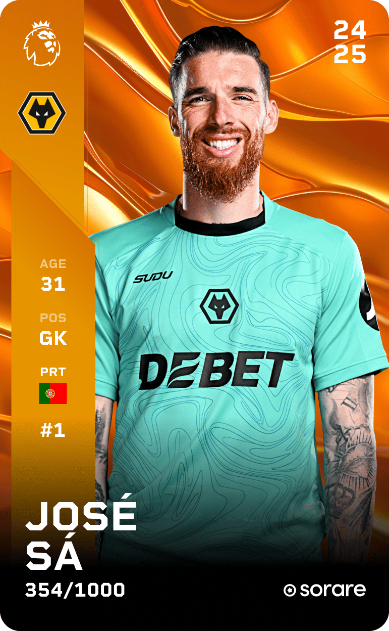 José Sá 2024-25 • Limited 354/1000