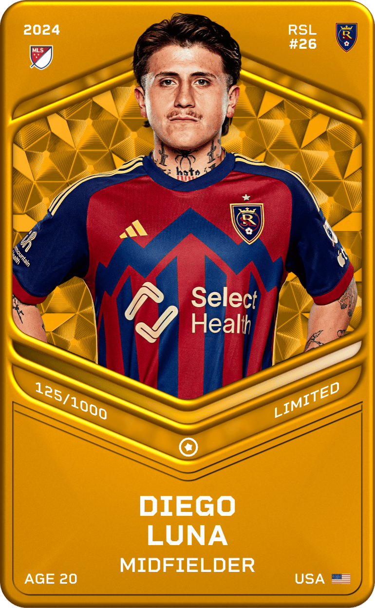 Diego Luna 2024-25 • Limited 125/1000